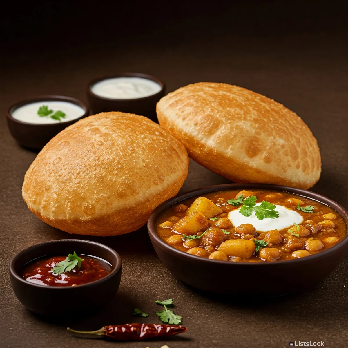 Chole Bhature (Punjab)