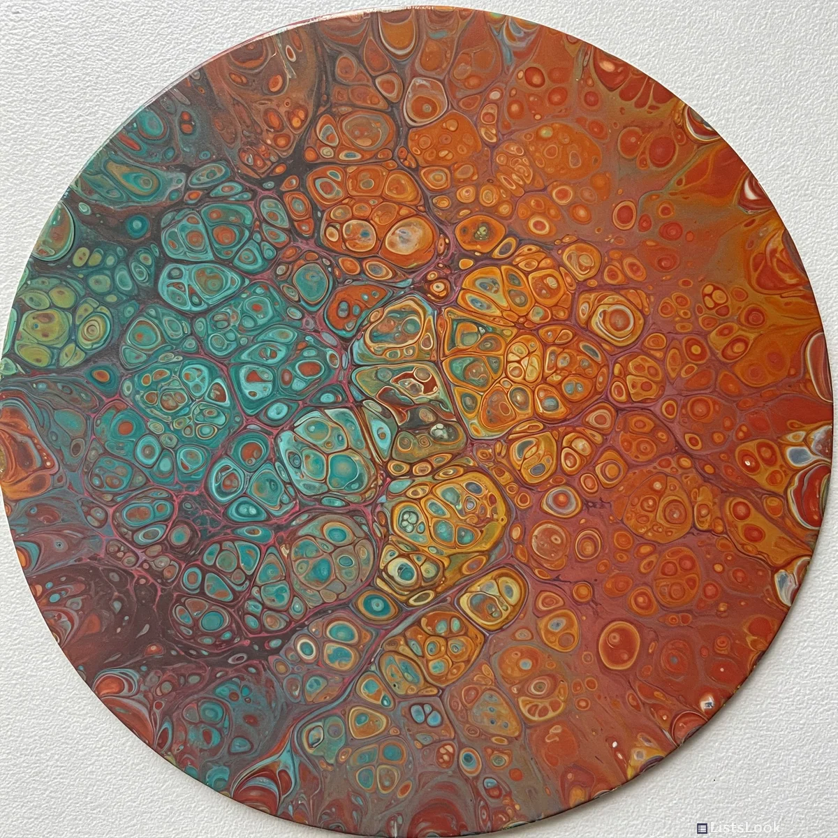2. Fluid Art (Acrylic Pouring): A Colorful Cascade