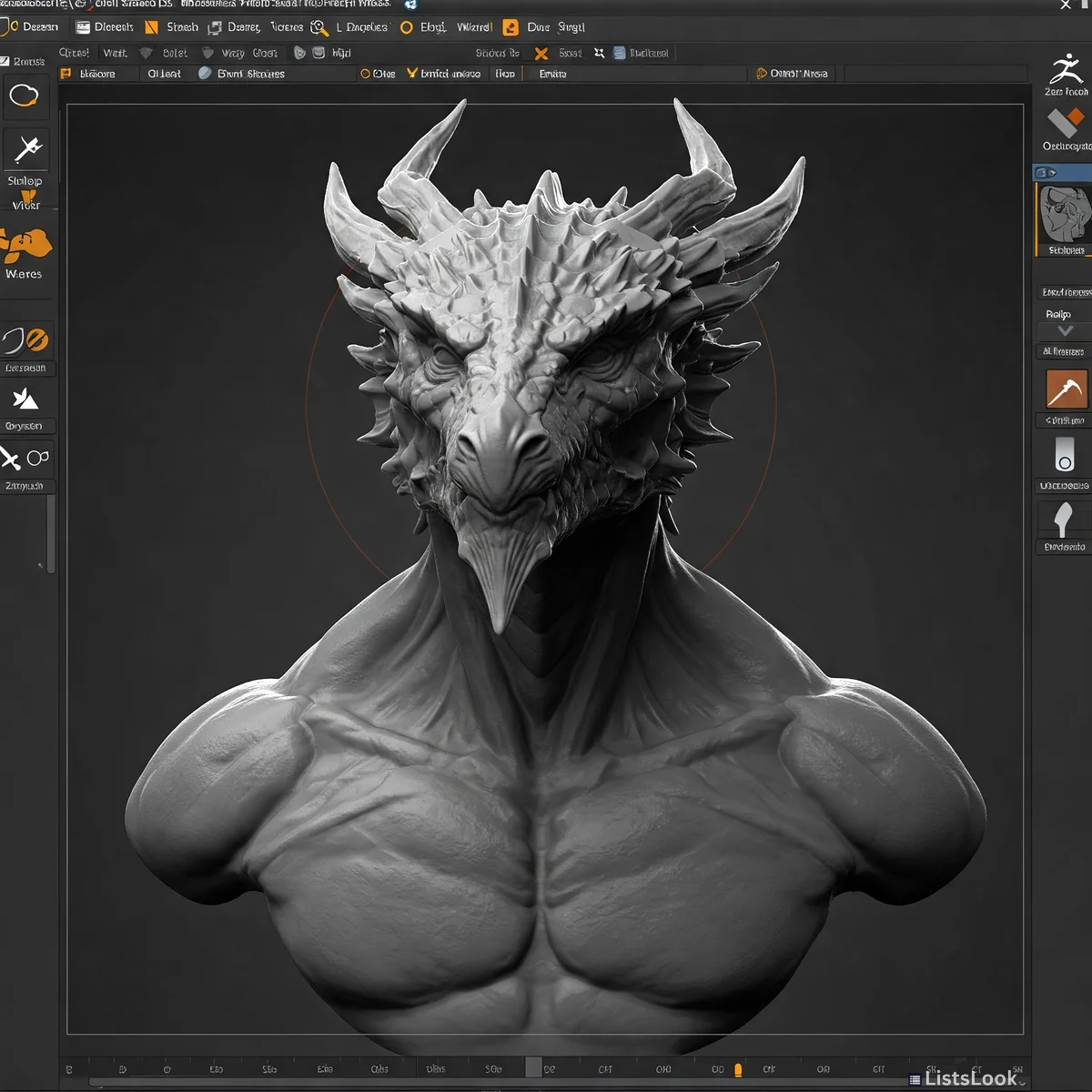 4. ZBrush Digital Sculpting: Art in the Digital Realm