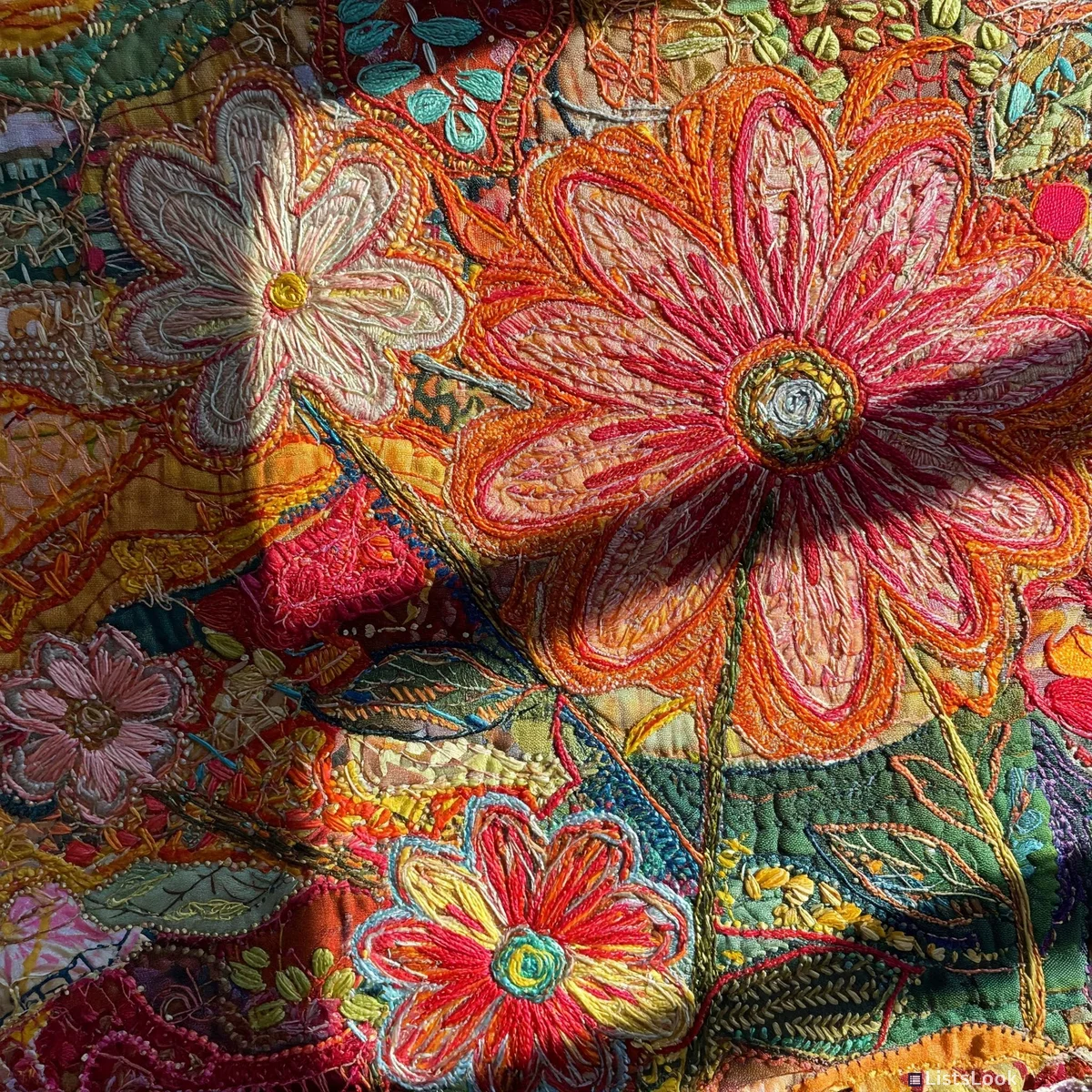 6. Textile Art: Fabric, Thread & Imagination
