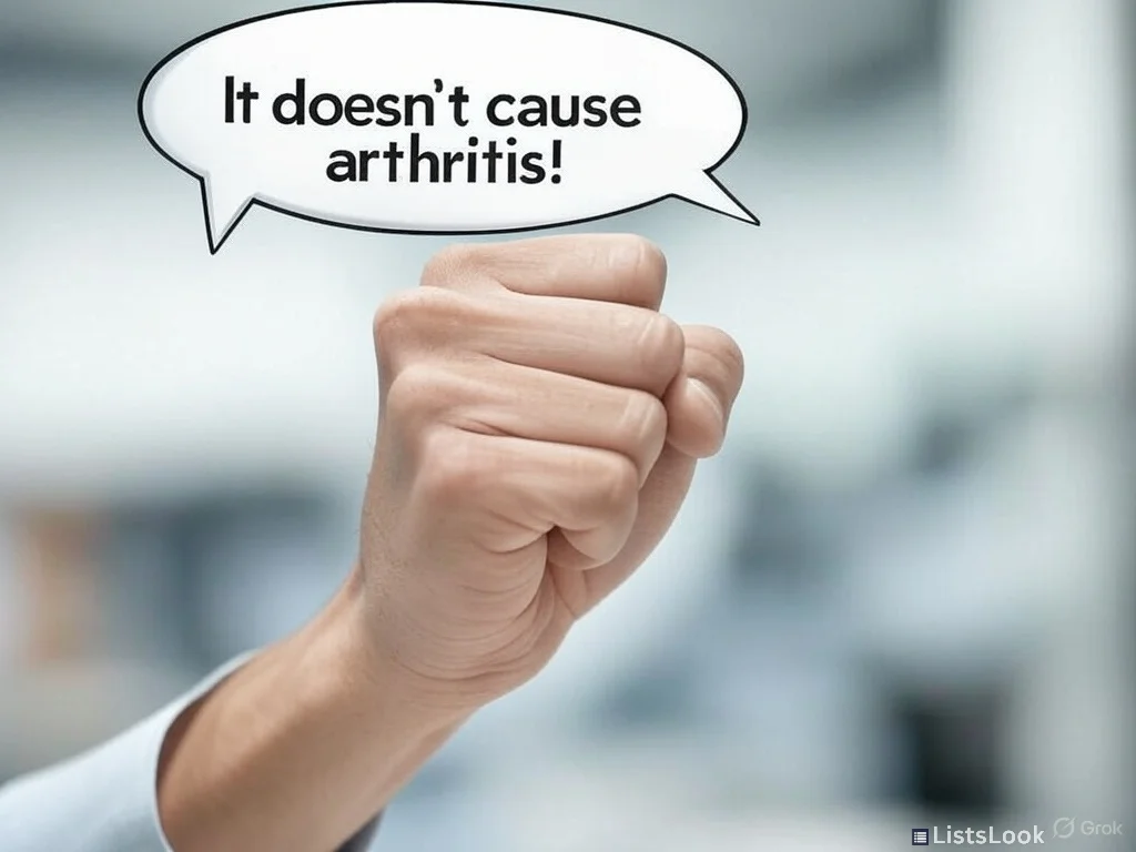 Cracking Your Knuckles Causes Arthritis