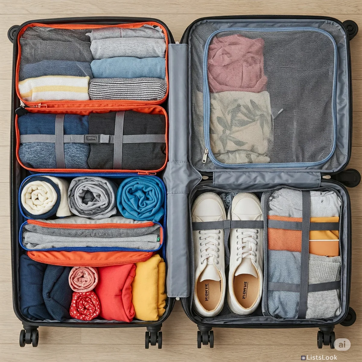 1. Conquer Chaos with Smart Packing Cubes