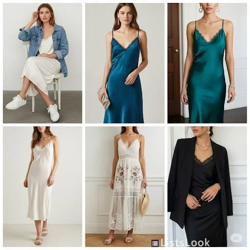 8. Slip Dresses: Effortless Elegance Returns