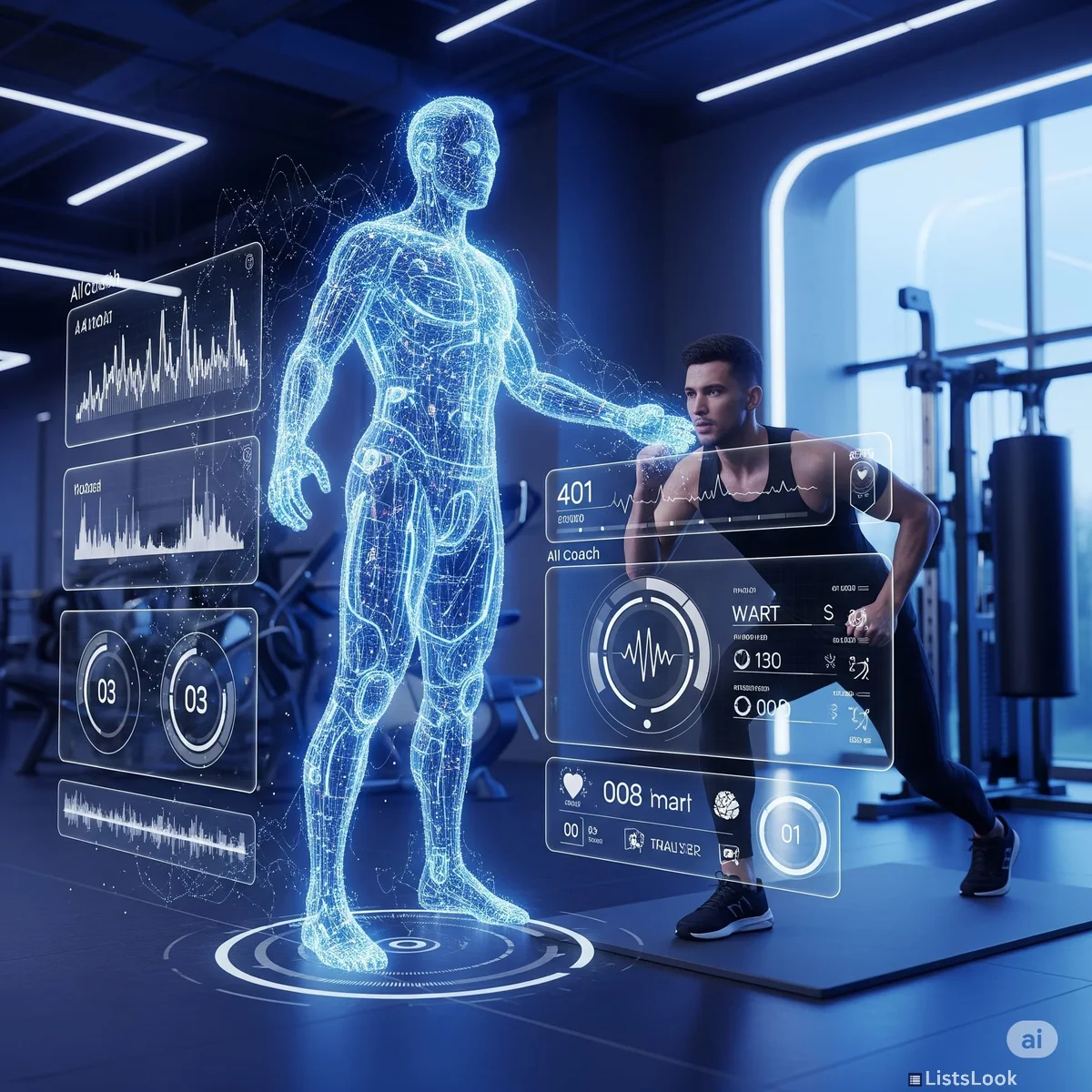 1. AI-Powered Personal Trainer: Your 24/7 Virtual Coach