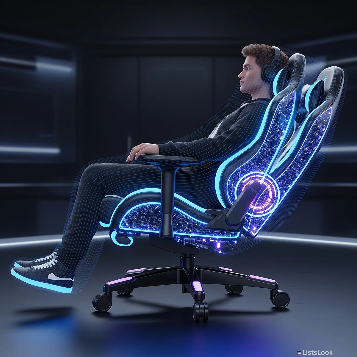 5. Ergonomic AI Gaming Chairs: Comfort and Performance, Perfected