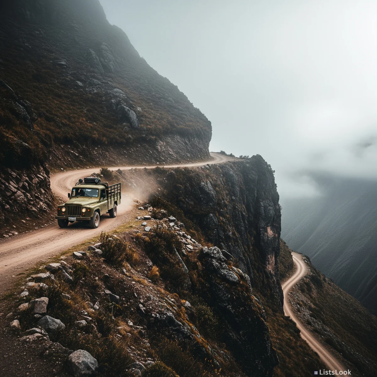 1. North Yungas Road, Bolivia: The Infamous 'Death Road'
