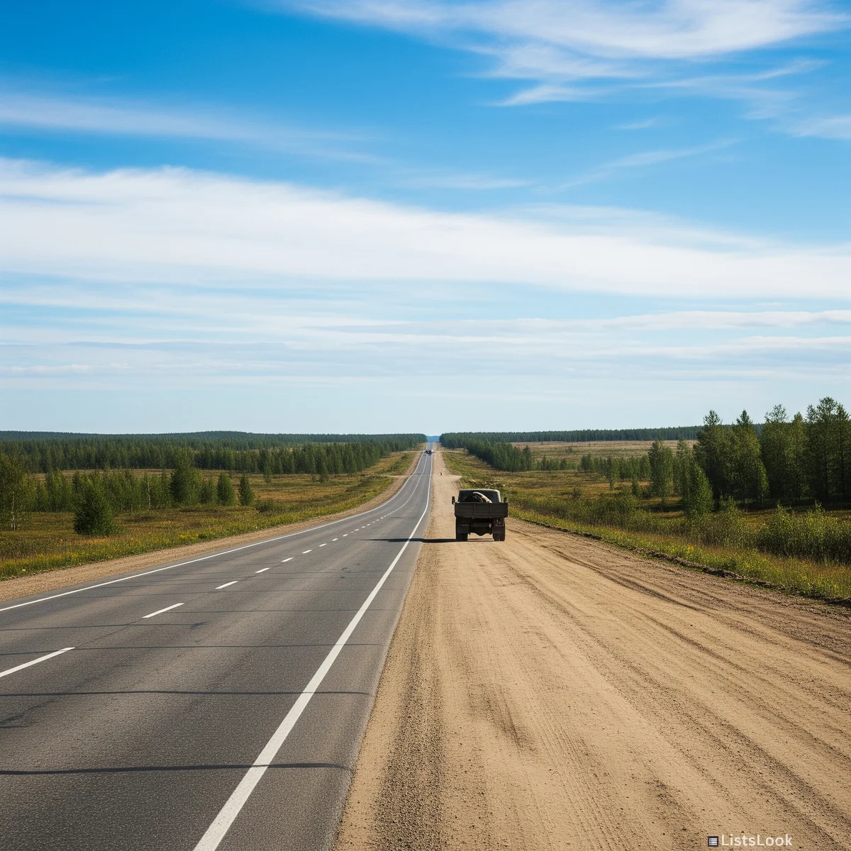 6. Trans-Siberian Highway, Russia: The Longest Road with Unexpected Dangers