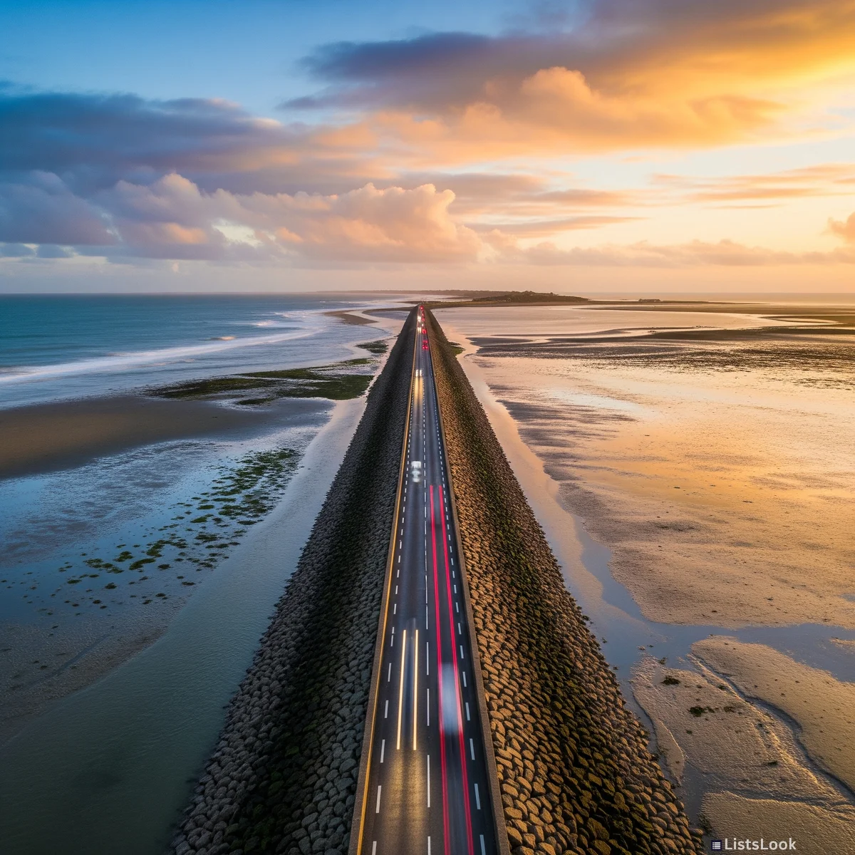 10. Passage du Gois, France: The Disappearing Road